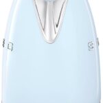 50’s Style Jug Kettle, Soft Opening, 360 Swivel Base, Anti-Slip Feet, 300W, 1.7L, Pastel Blue