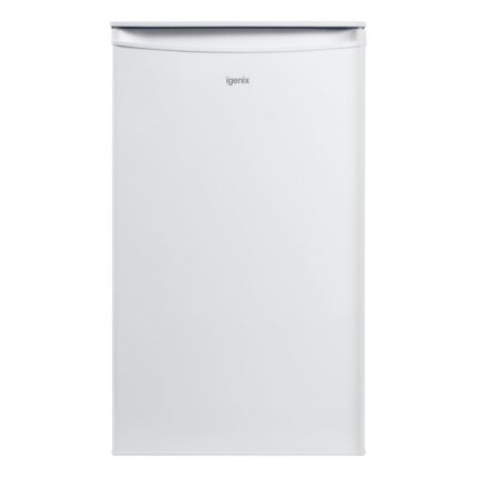 IG3920 Freestanding Under Counter Fridge with Chill Box, 92 Litre Capacity, 2 Adjustable Shelves and Salad Drawer, Reversible Door, 48 cm Wide, White