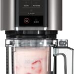 CREAMi Ice Cream Maker & Frozen Dessert Maker with 3 Tubs, 7 Programs, Makes Ice Cream, Gelato, Sorbet, Smoothie Bowl, Milkshakes and more, Black/Silver, Makes 1.4L of Ice…