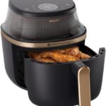 Airfryer 3000 Series 7.2L, Cooking Window, 16-in-1 Airfryer, RapidAir Plus Technology, Fat Removal, HomeID Recipe App, Easy to Clean (NA342/09)