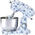 4.5 Litres Stand Mixers for Baking – 1300W Easy to Use 10 Speed Food Mixers for Baking with Bowl – Dough, Kitchen, Cake Mixer Machine with Dough Hook, Beater, Egg…