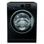 9635 BS UK Freestanding 9/6 kg Washer Dryer, rpm, Black