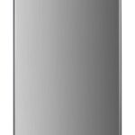 UCIB80 Undercounter Freestanding Fridge 80 Litre Capacity, Features an Adjustable Temperature Control and Legs, Reversible Door and Ice Box – in Silver