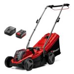 Power X-Change 18/33 Cordless Lawnmower With Battery and Charger – 18V, Brushless Motor, 33cm Cutting Width, 30L Grass Box, 5 Cutting Heights – GE-CM 18/33 Li Battery…
