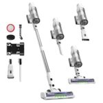 Cleaner 580W, 48KPa High Suction Hoover, up to 65 Mins Runtime, LED Screen, Rechargeable Vacuum Cleaner for Home, Floors, Carpets & Pet Hair