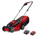 Power X-Change 18/30 Cordless Lawnmower with Battery and Charger – 18V, Brushless Motor, 30cm Cutting Width, 25L Grass Box, 3 Cutting Heights – GE-CM 18/30 Li Battery…