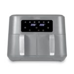T17137CMNB Vortx 8.5L Dual Basket Air Fryer with Dual Cook Function, 2400W, Midnight Blue & Chrome