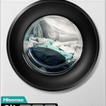 3S Series WD3S9043BW3 Wifi Connected 9Kg / 6Kg Washer Dryer with 1400 rpm – White – D Rated [Wash&Dry], A Rated [Wash Only]