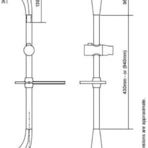 Triton Seville Electric Shower Electric Shower 10.5KW with Instant Hot Water – White - Image 11