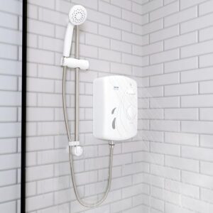 Triton Seville Electric Shower Electric Shower 10.5KW with Instant Hot Water – White - Image 3