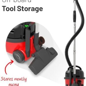 Henry Xtra Bagged Cylinder Vacuum Bagged Cylinder Vacuum Cleaner 6L 620W – Red - Image 8