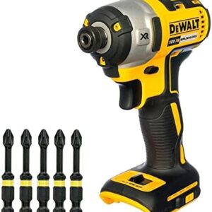 DeWalt DCF887N Impact Driver 18V Brushless Impact Driver Body – Compact Power Tool with Bits