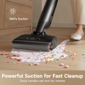 MOVA M10 Cordless Wet Dry Vacuum Cleaner Wet Dry Vacuum Mop with Self-Cleaning & 18000Pa Suction - Image 4