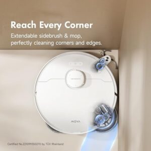 Mova P10 Pro Ultra Robot Vacuum and Mop Robot Vacuum & Mop with 13000Pa Suction and Auto Cleaning Dock - Image 3