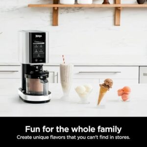 Ninja CREAMi Ice Cream Maker NC300 Ice Cream Maker with 5 One-Touch Programs – White - Image 4